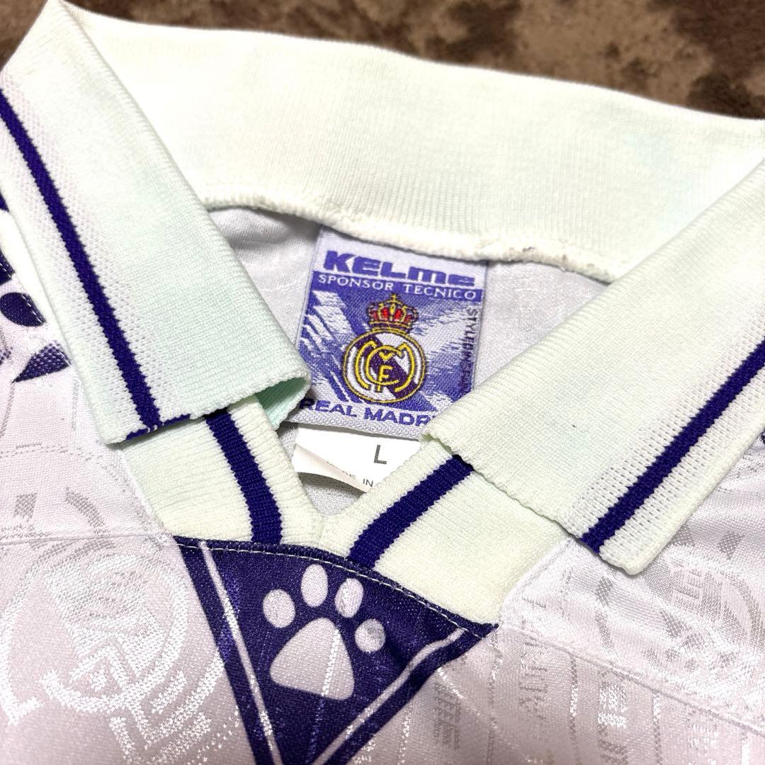 【激レア】レアルマドリード 1996/97 ホーム ユニフォーム ケルメ #2