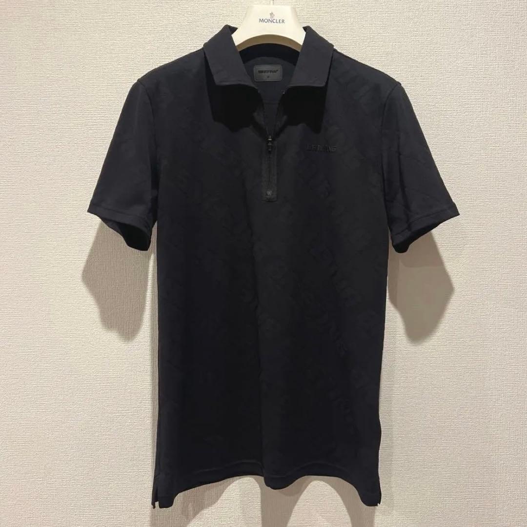 BRIEFING ブラック ポロシャツ M