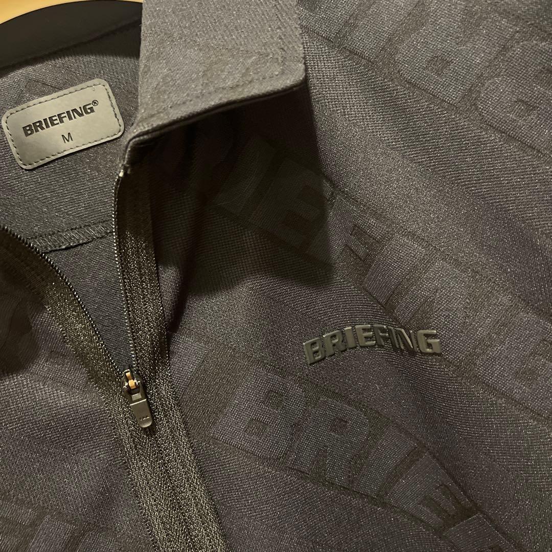 BRIEFING ブラック ポロシャツ M