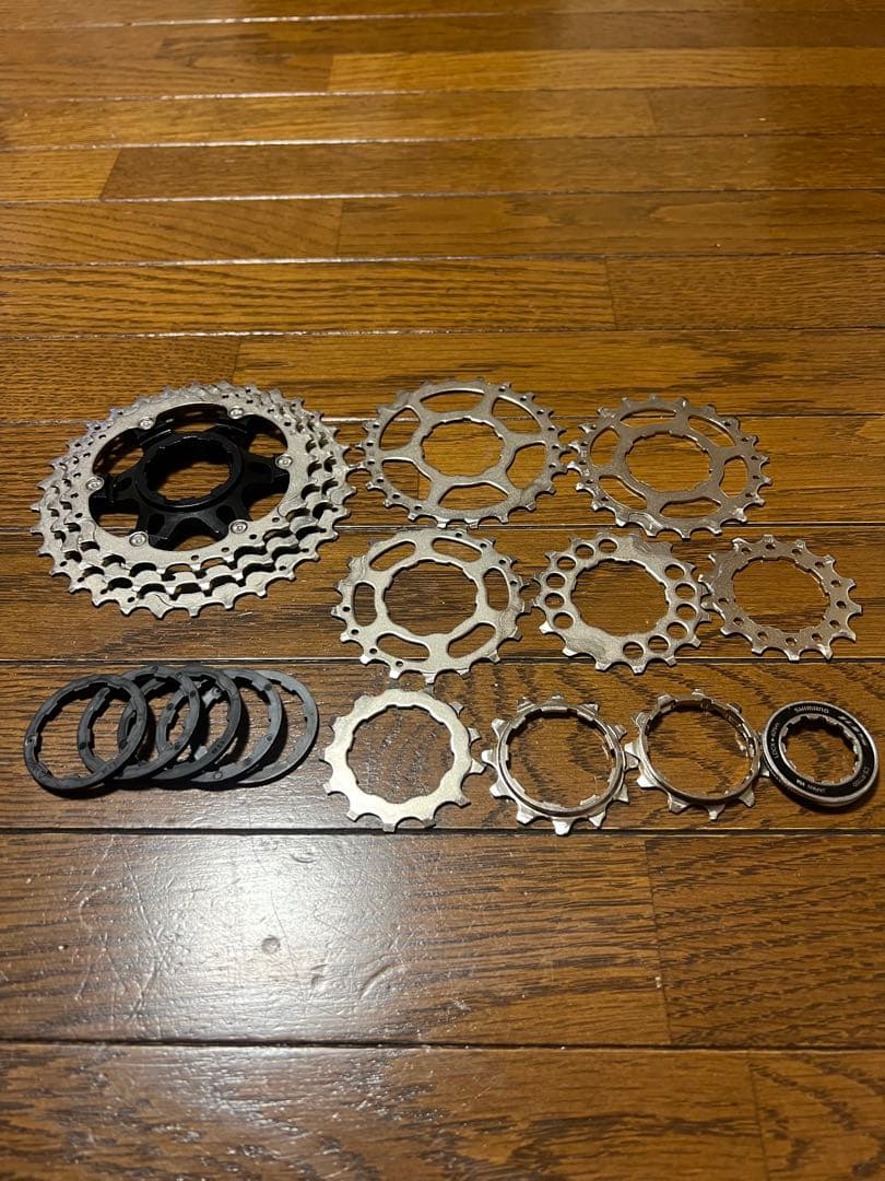 SHIMANO GRX クランク・ディレーラー カセットスプロケットセット