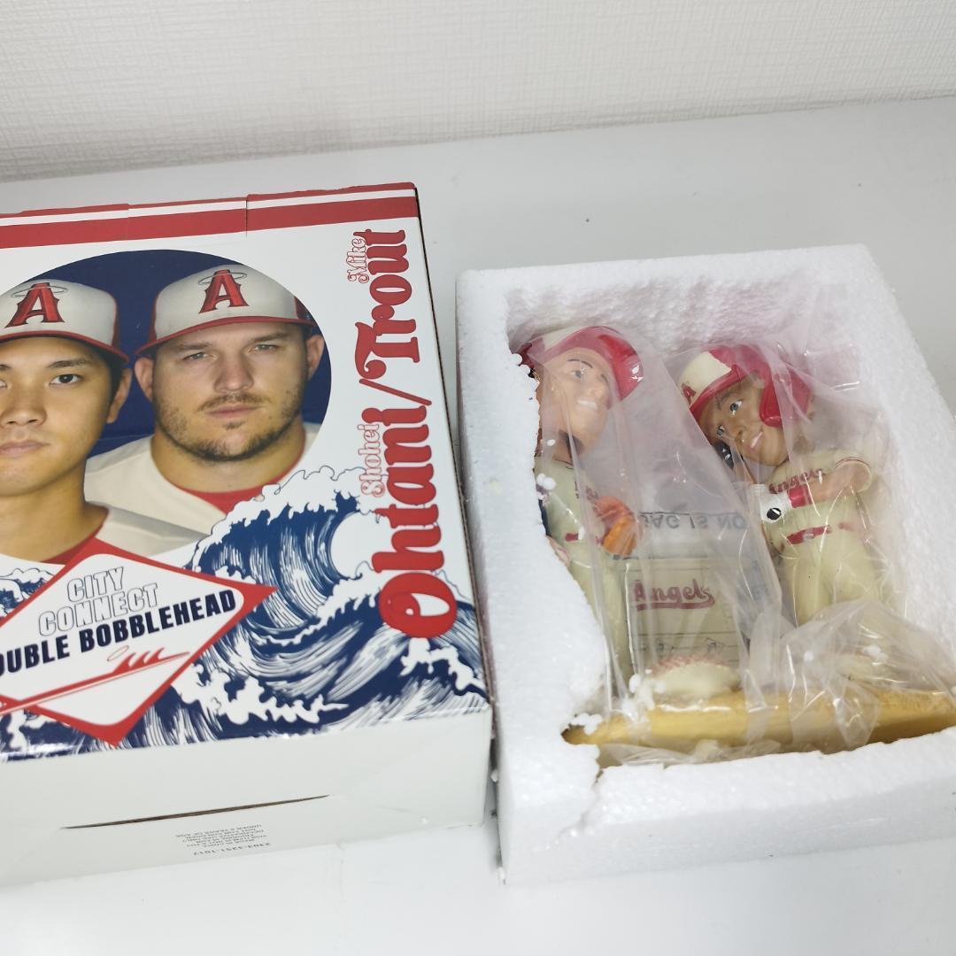 大谷翔平 マイク トラウト ボブルヘッド デュアル マイクトラウト フ II67