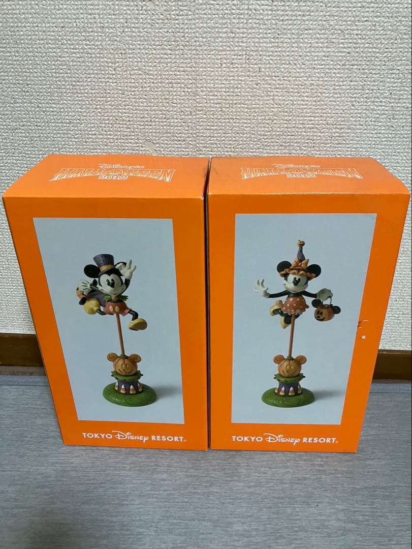 TDR HALLOWEEN 2012 フィギュアリン ミッキー ミニー