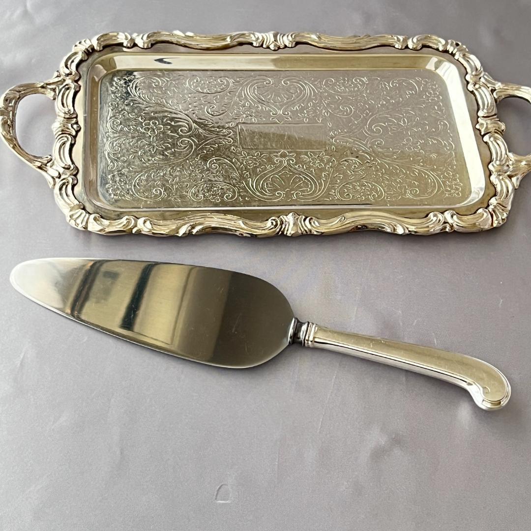 【Webster】 パイサーバー/ケーキサーバー【純銀ハンドル】 24cm