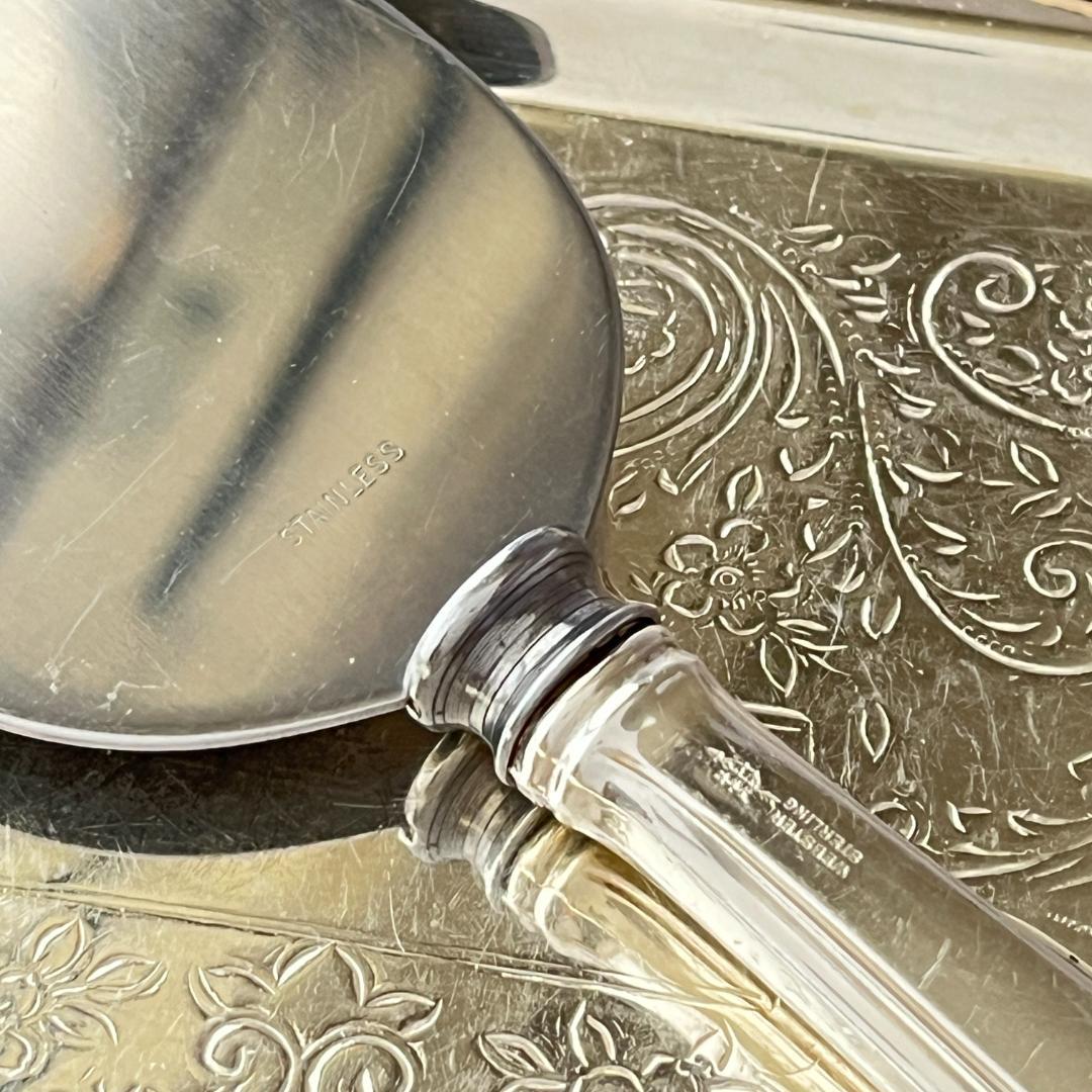 【Webster】 パイサーバー/ケーキサーバー【純銀ハンドル】 24cm