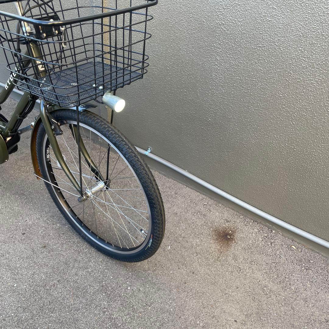 ブリヂストン電動アシスト自転車26インチ12.3A h 【引き取り限定】