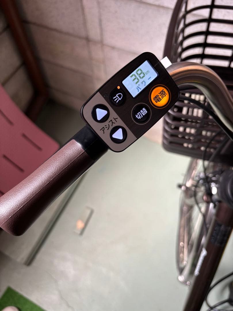 bsk　Panasonic電動アシスト自転車　ビビDX 3段　Q24