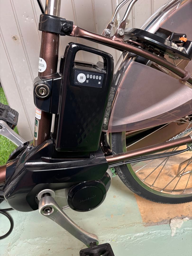 bsk　Panasonic電動アシスト自転車　ビビDX 3段　Q24