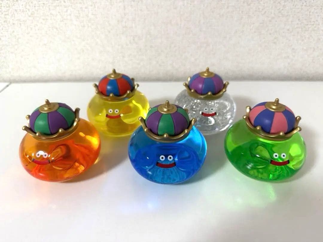 ドラゴンクエスト ビッグクリアフィギュア キングスライム系 5種セット