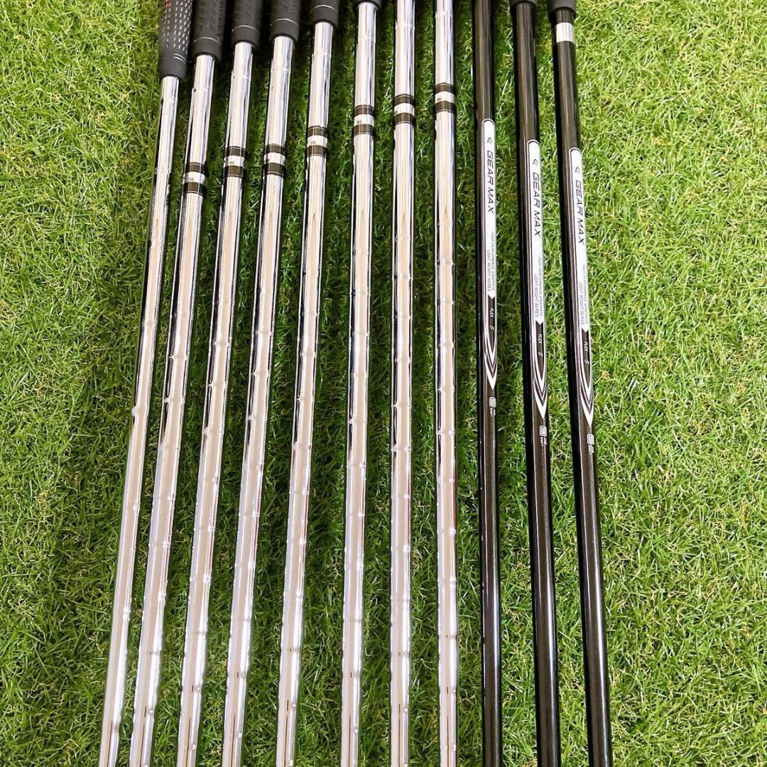 ギアマックス メンズゴルフセット 11本 初心者 S 右利き タイトリストバッグ