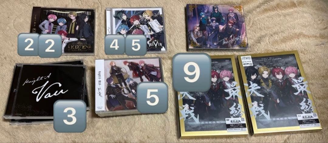 KnightA CD DVD ブルーレイ