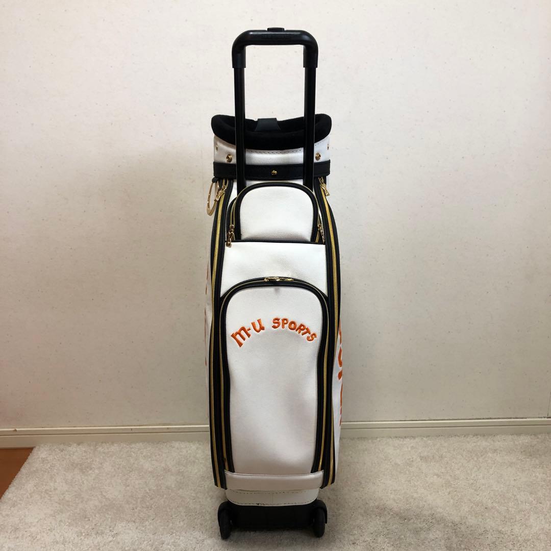 超美品❗️高級❗️キャディバッグ レディース　キャスター付き