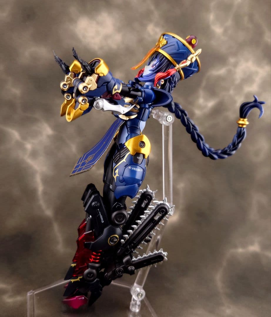 和模線 メドタの残響 キョンシー・玖蓮　全塗装完成品