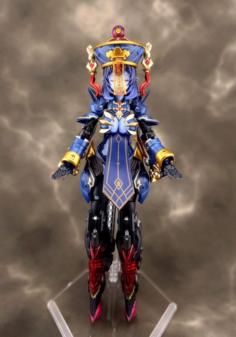 和模線 メドタの残響 キョンシー・玖蓮　全塗装完成品