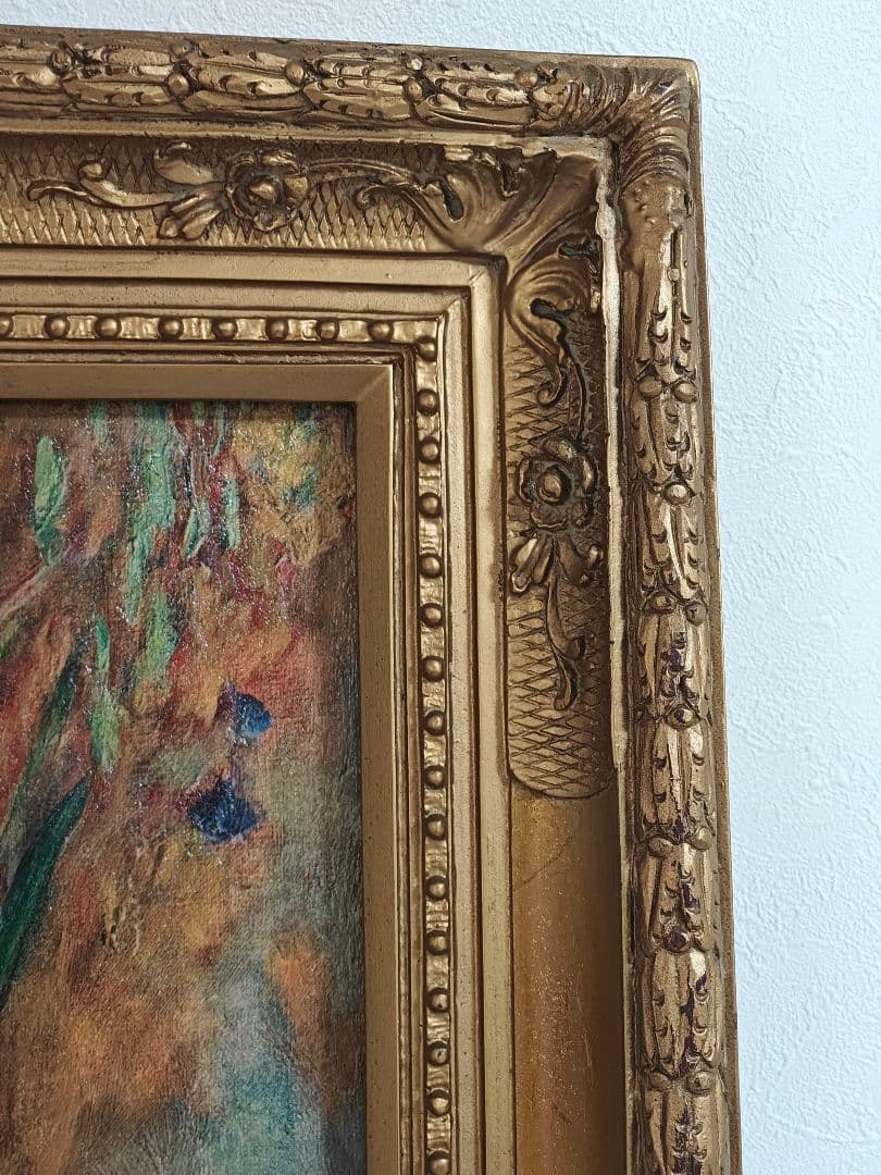 油彩画 花瓶の花 ピエールボナール 複製絵画