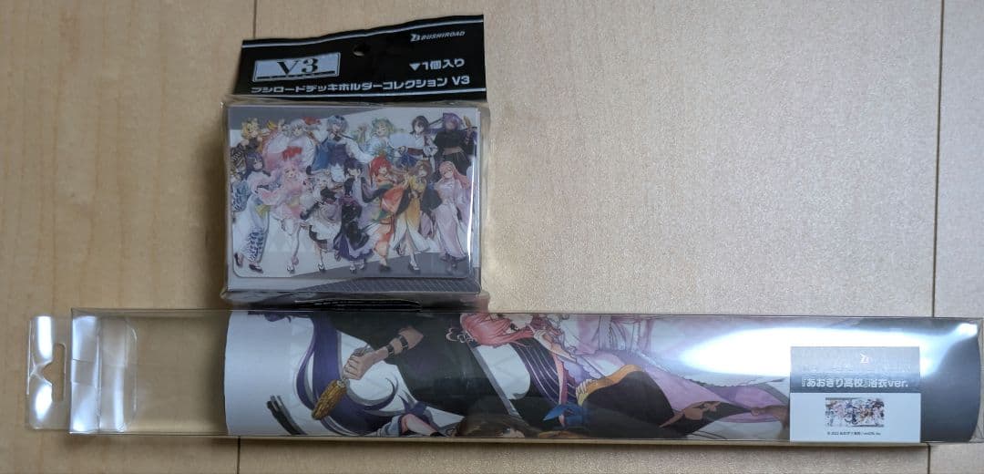 ラバーマット & デッキホルダーコレクション 『あおぎり高校』浴衣ver