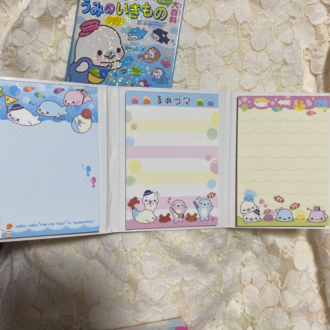 レア！　まめゴマ　サンエックス　平成レトロ　san-x メモ帳三点セット