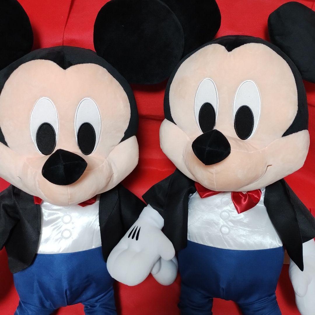 タキシードミッキービッグサイズぬいぐるみ5個セット