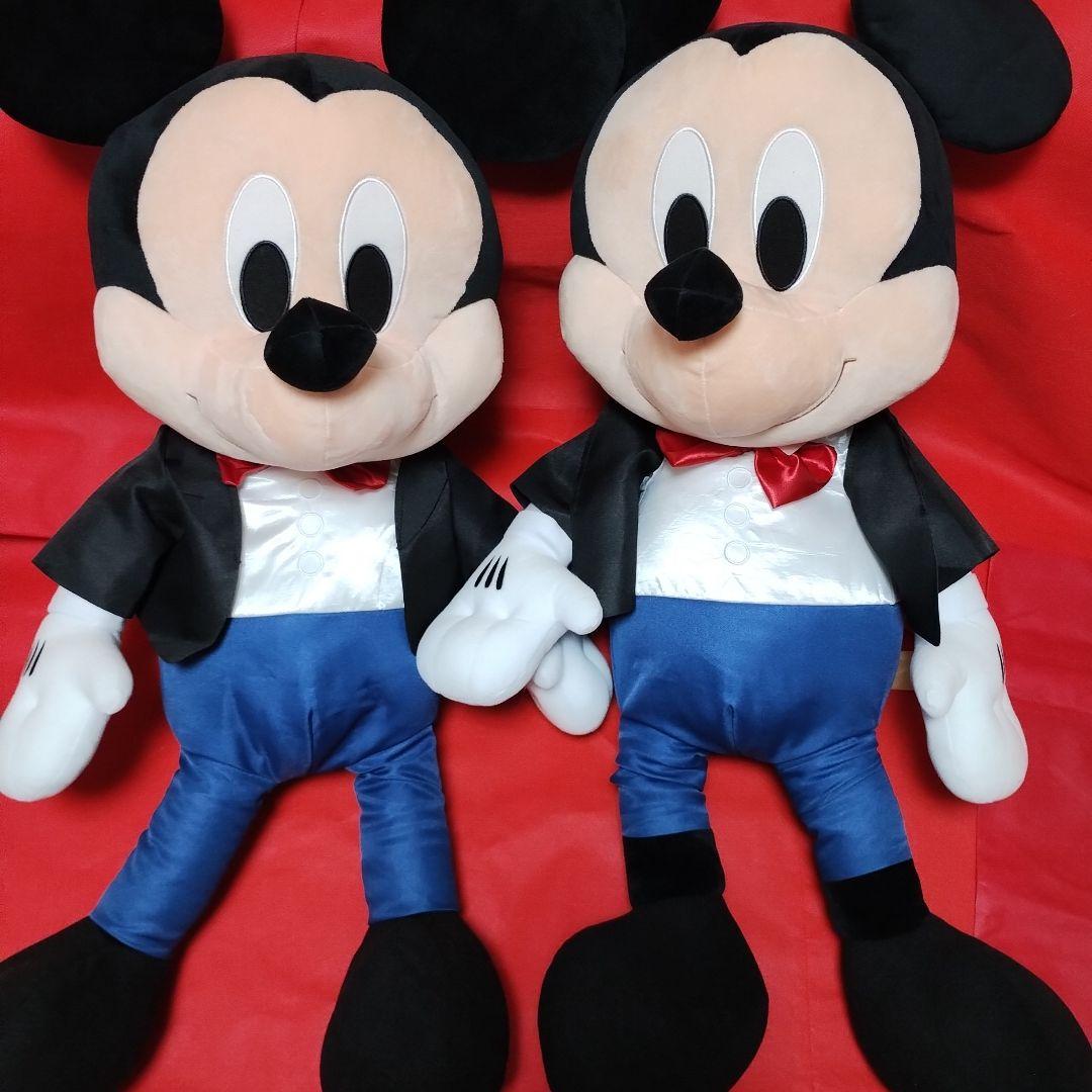 タキシードミッキービッグサイズぬいぐるみ5個セット