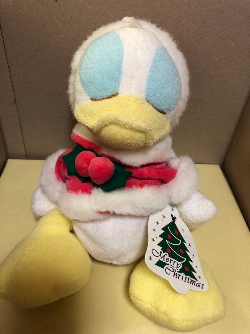 東京ディズニーランド ドナルド サンタ衣装 ぬいぐるみ 約35cm タグ付き