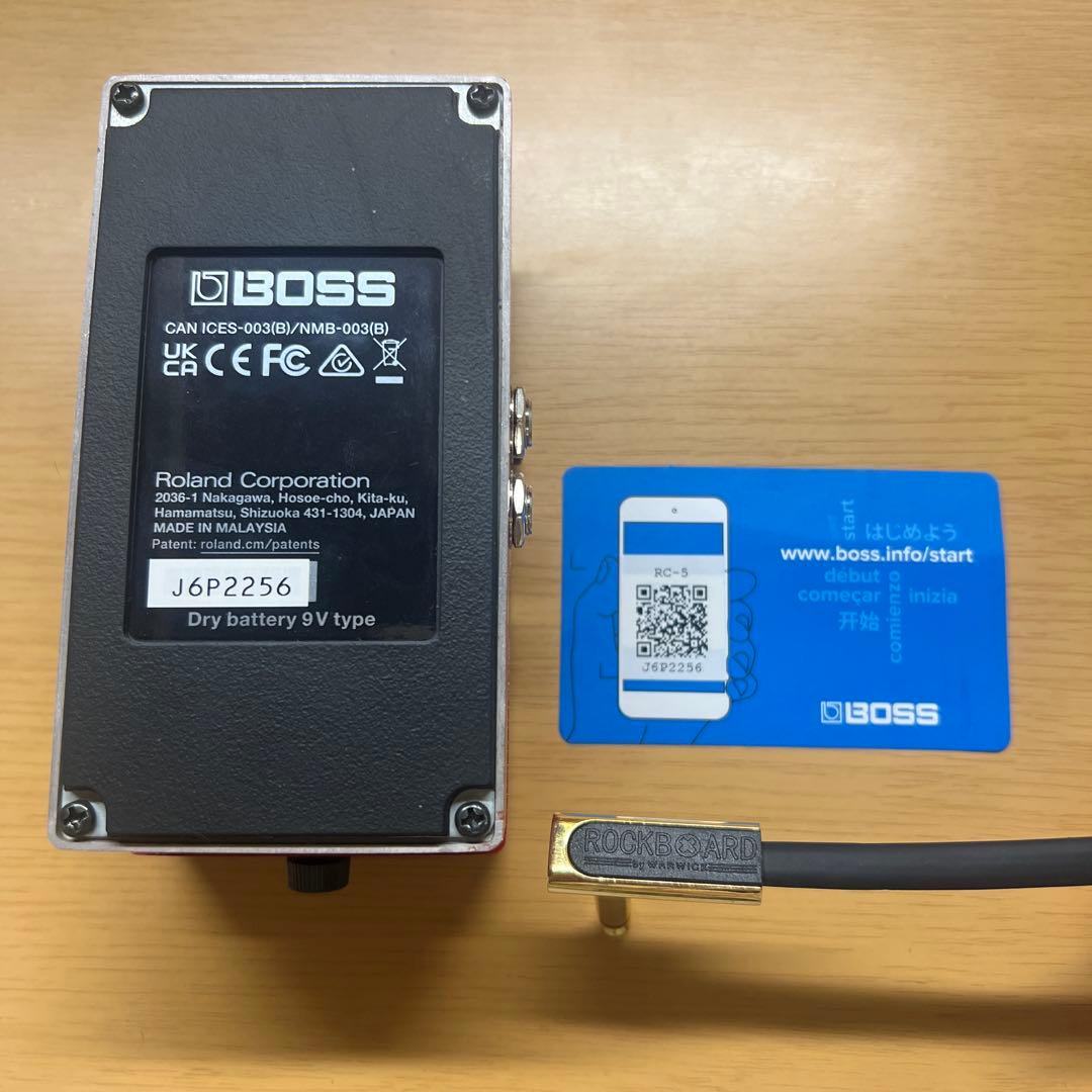 BOSS RC-5 Loop Station ボス　シールド付き