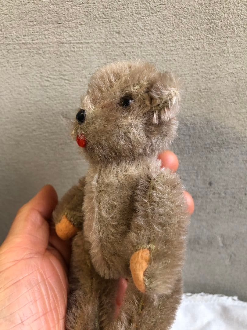 アンティーク ドイツ製 舌出しミニテディベア テディ