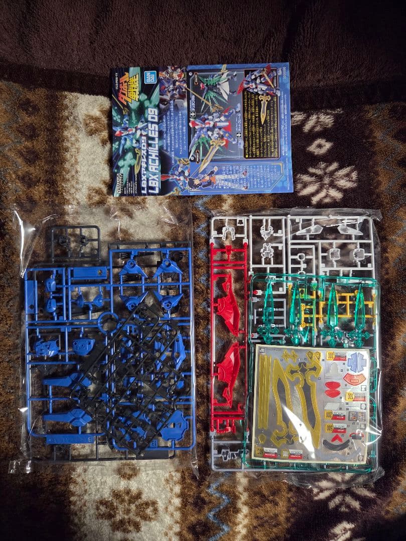 (おまけ付き)　ダンボール戦機W LBX オーディーンMk-2 アキレスD9