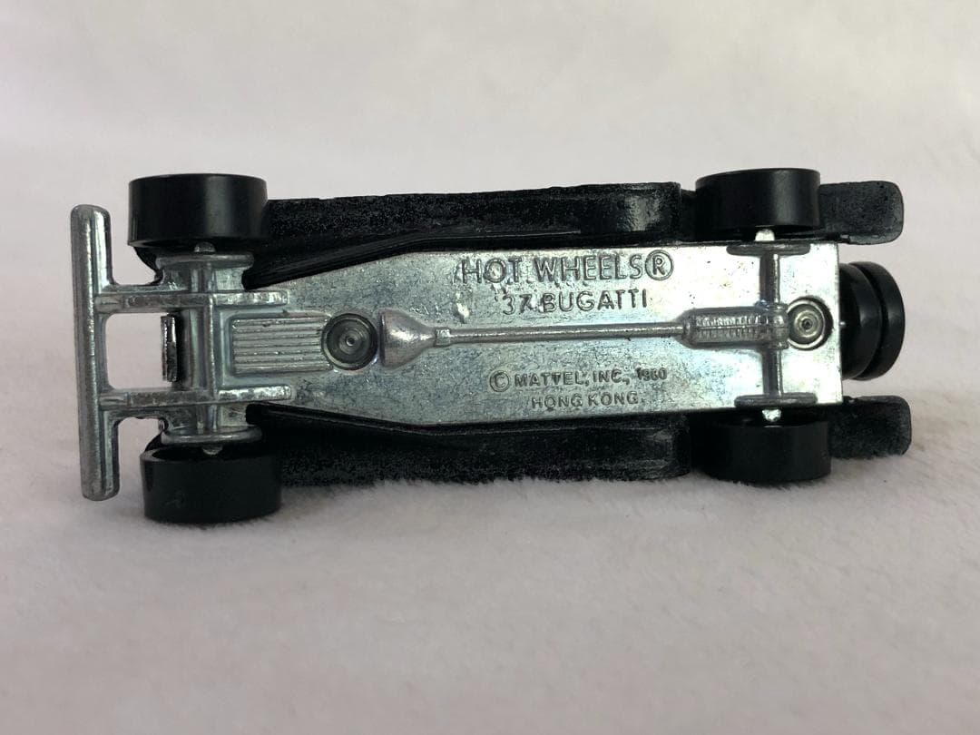当時物・激レア】ホットウィール '37 Bugatti 輸出用台紙（豪州流通品）
