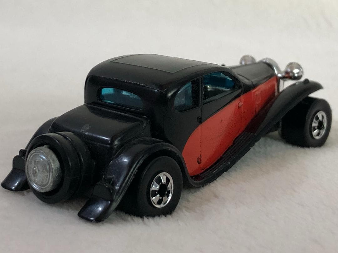 当時物・激レア】ホットウィール '37 Bugatti 輸出用台紙（豪州流通品）