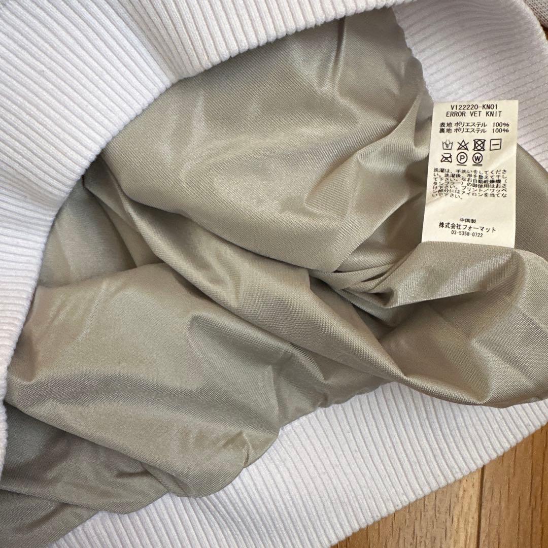 V12 ヴィトゥエルブ メンズ ERROR VET KNIT