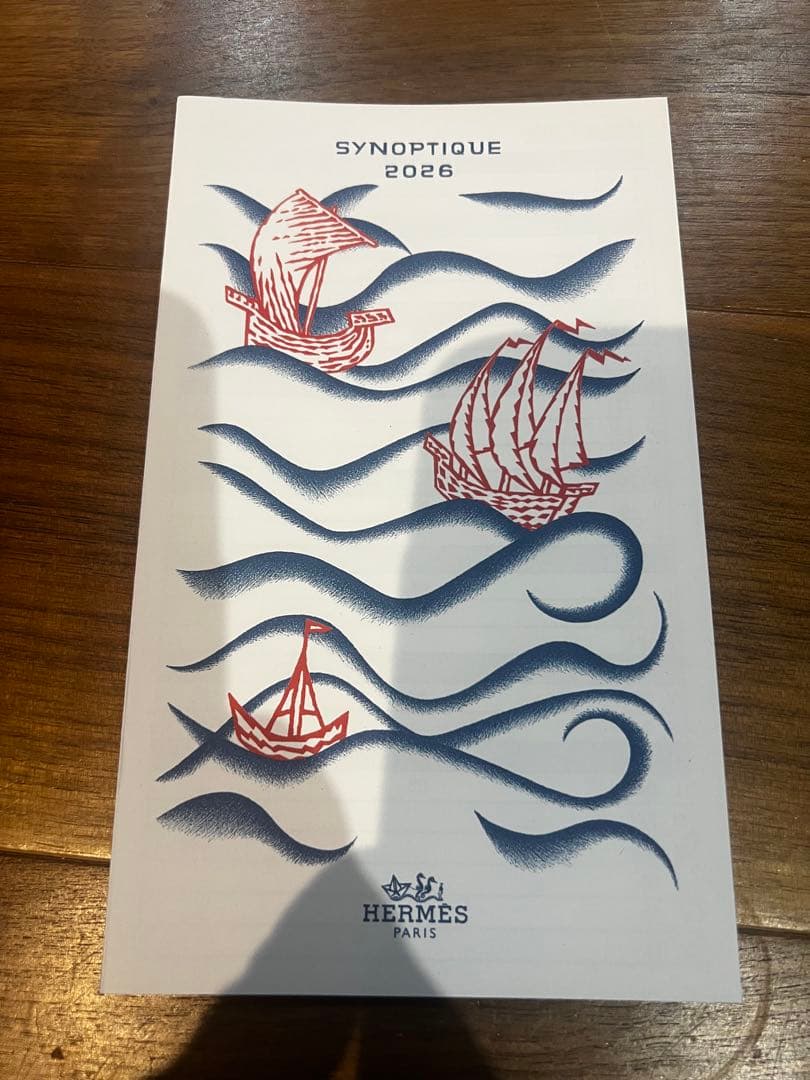新品未使用HERMES　 2026カレンダーレフィル　グローブトロッター