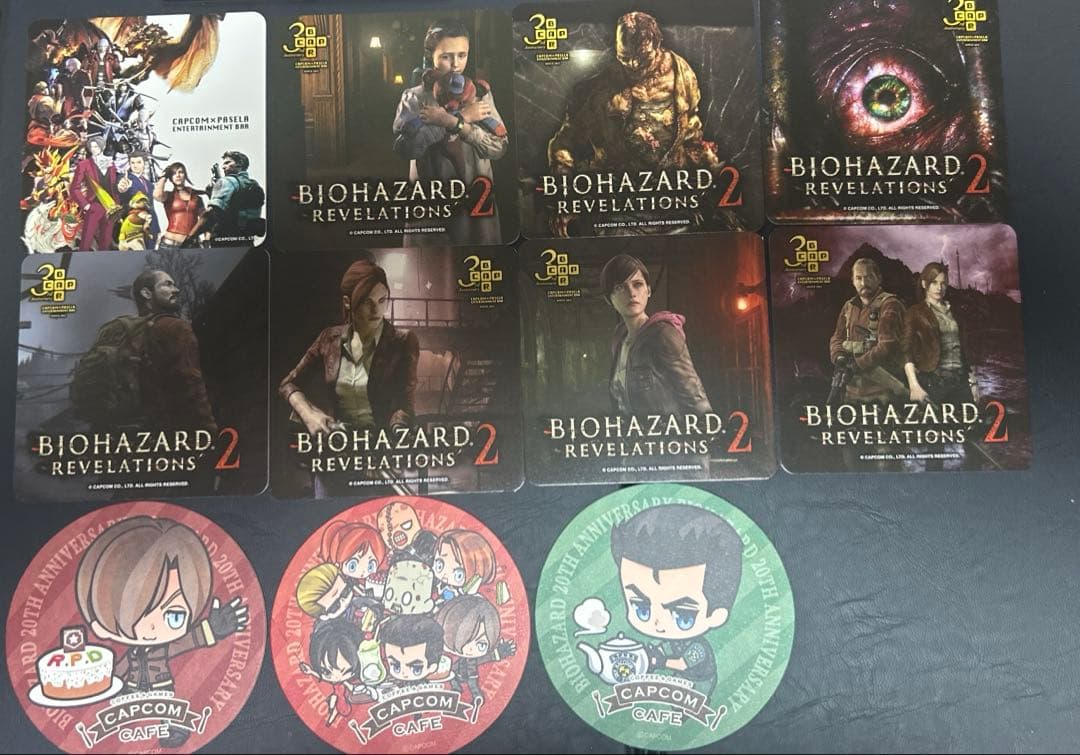 Y*A様 BIOHAZARD リベレーションズ2 カプコンバー 非売品 コースタ