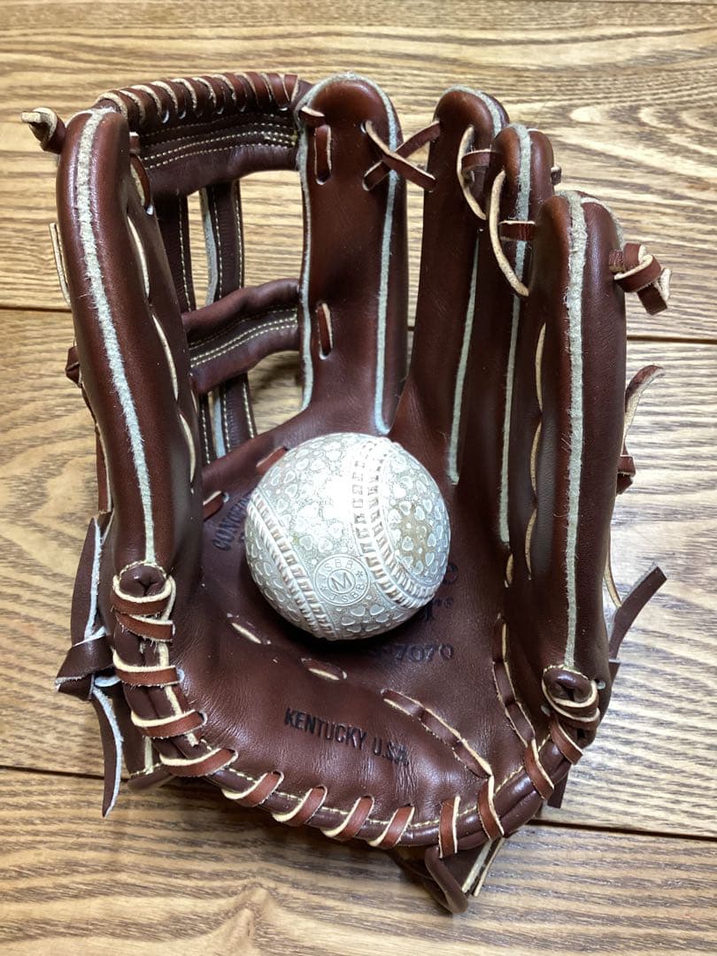 【美品】ルイスビルスラッガー 軟式 グローブ LOUISVILL SLUGGER