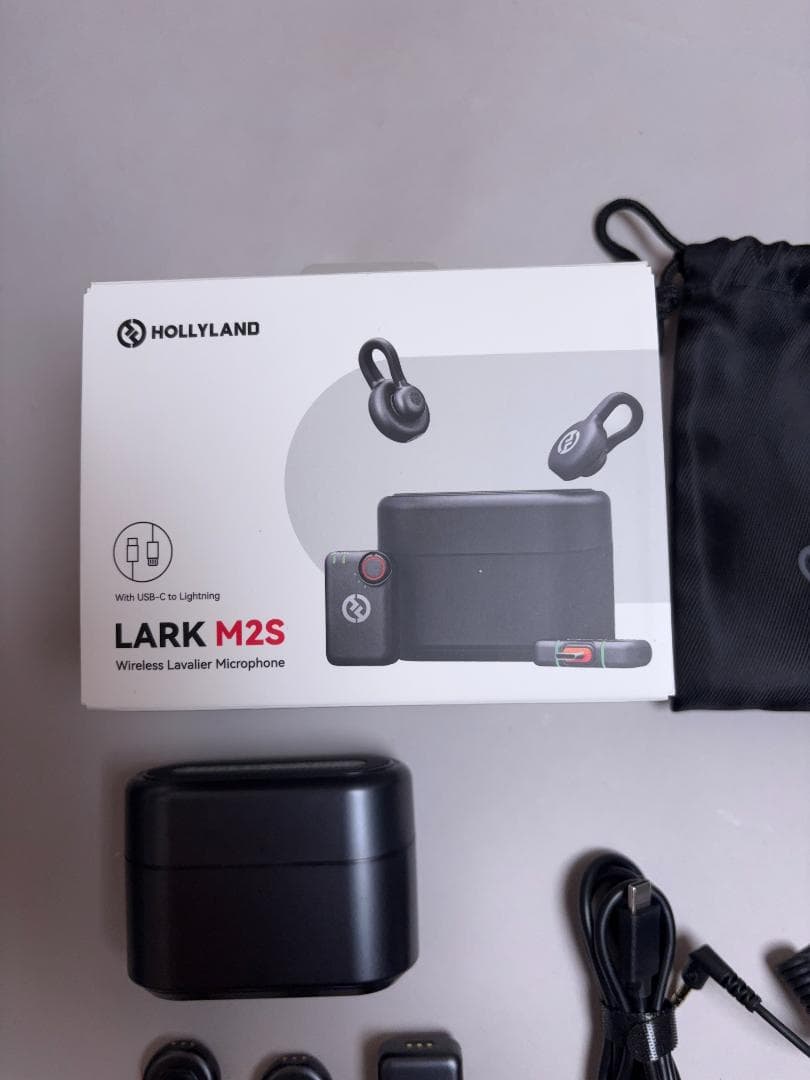 Hollyland Lark M2S Mini Combo ワイヤレスマイク