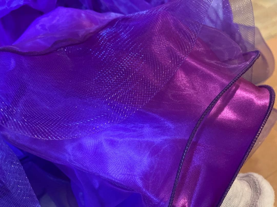 社交ダンス モダンドレス スタンダード 紫