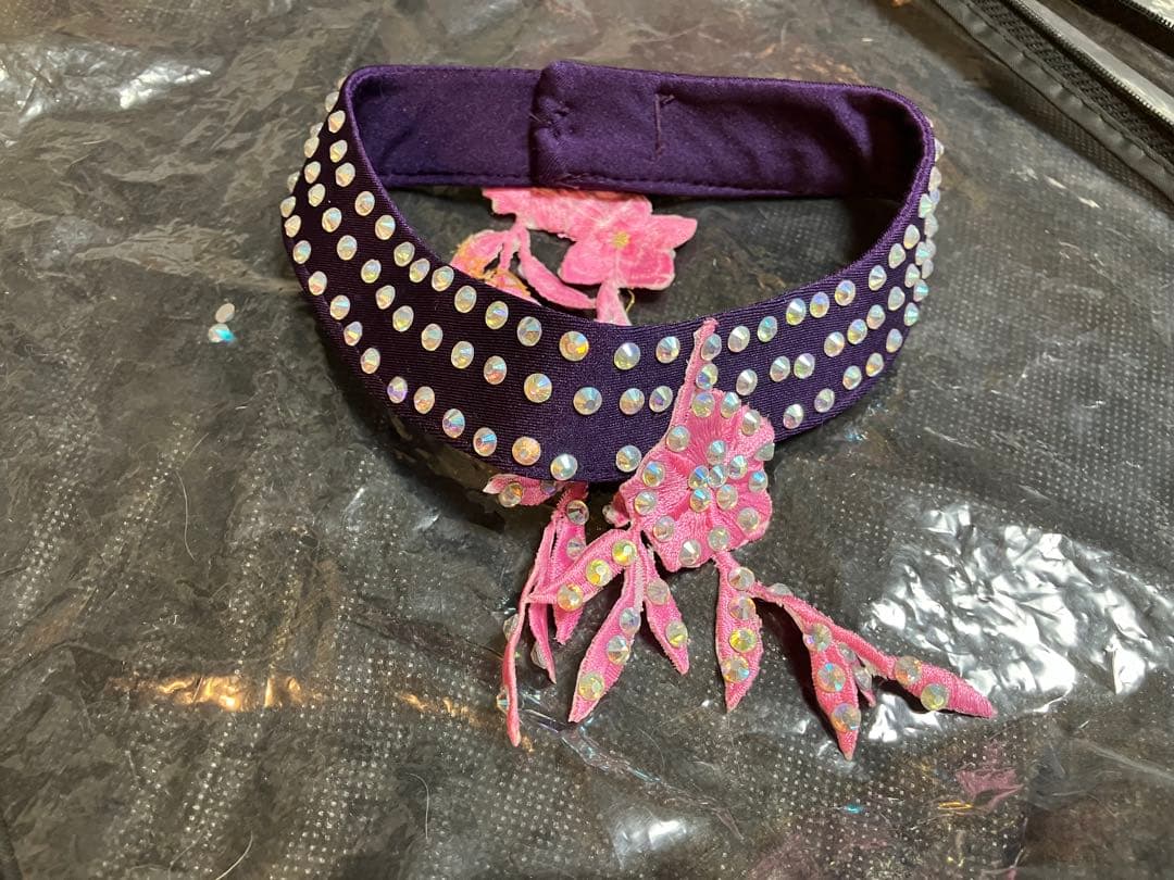 社交ダンス モダンドレス スタンダード 紫