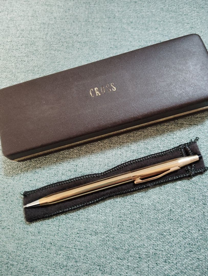 クロス14金ゴールドボールペン