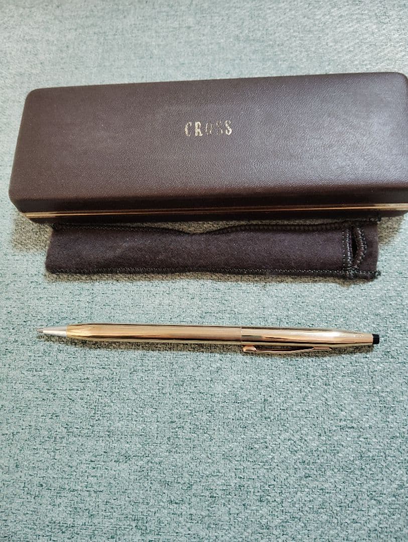 クロス14金ゴールドボールペン