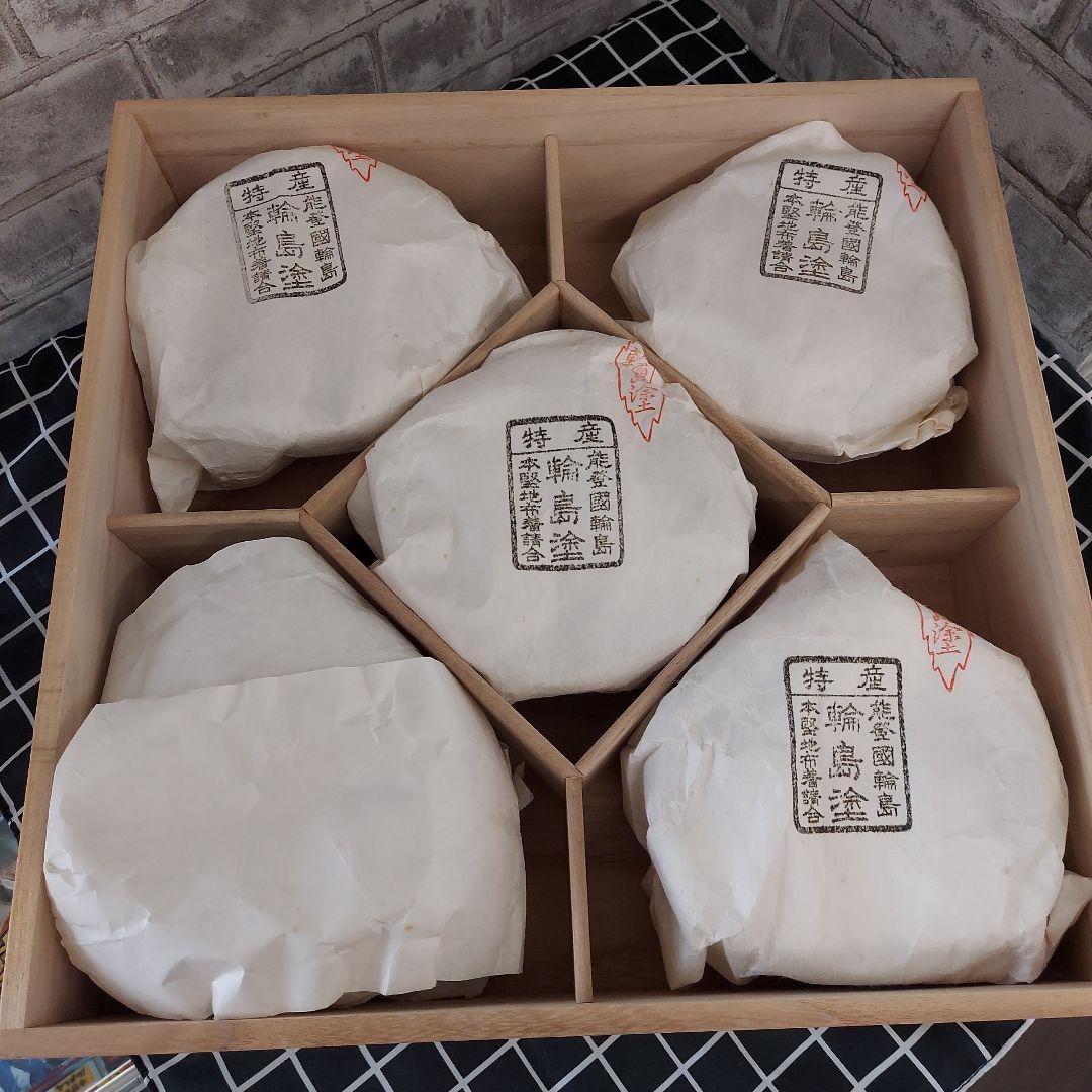 輪島塗 漆器椀５客セット　家紋入り　吸物椀