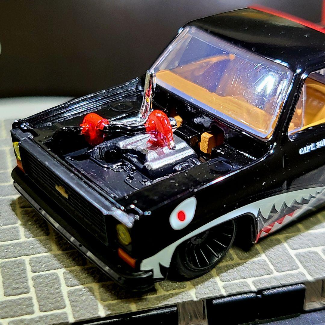 M2マシーン　シャークマウス　シボレー　シャイアン　スーパー10　ブラック