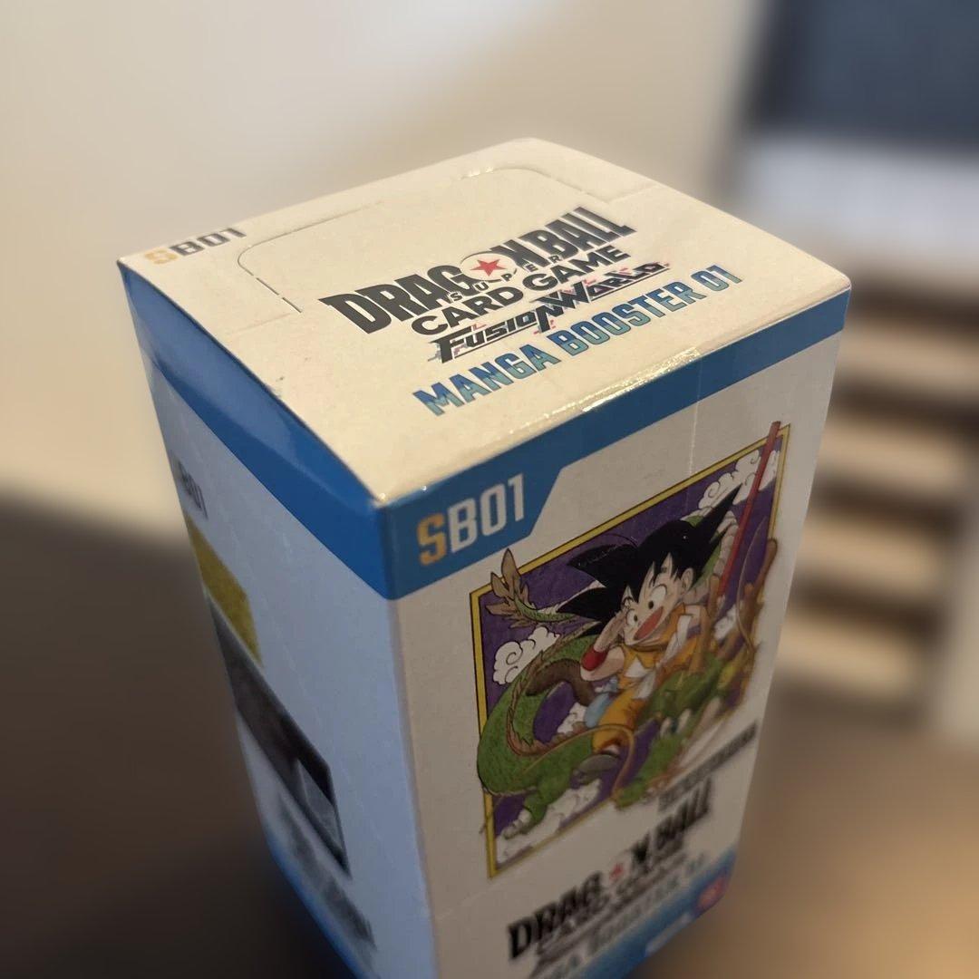 新品未開封テープ付き　ドラゴンボールFW　MANGA BOOSTER　1box