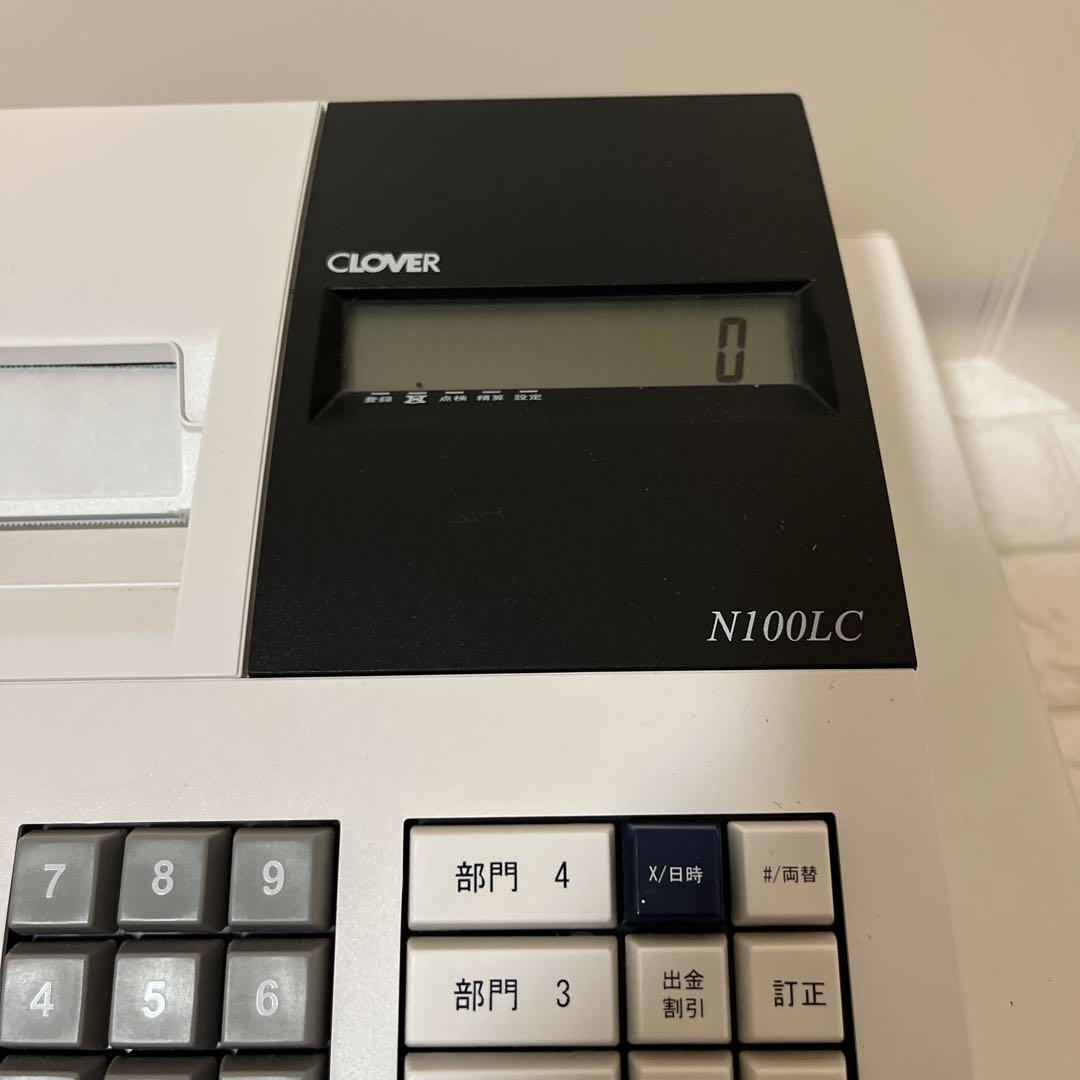 【送料込み】CLOVER N100LC レジスター クローバー電子