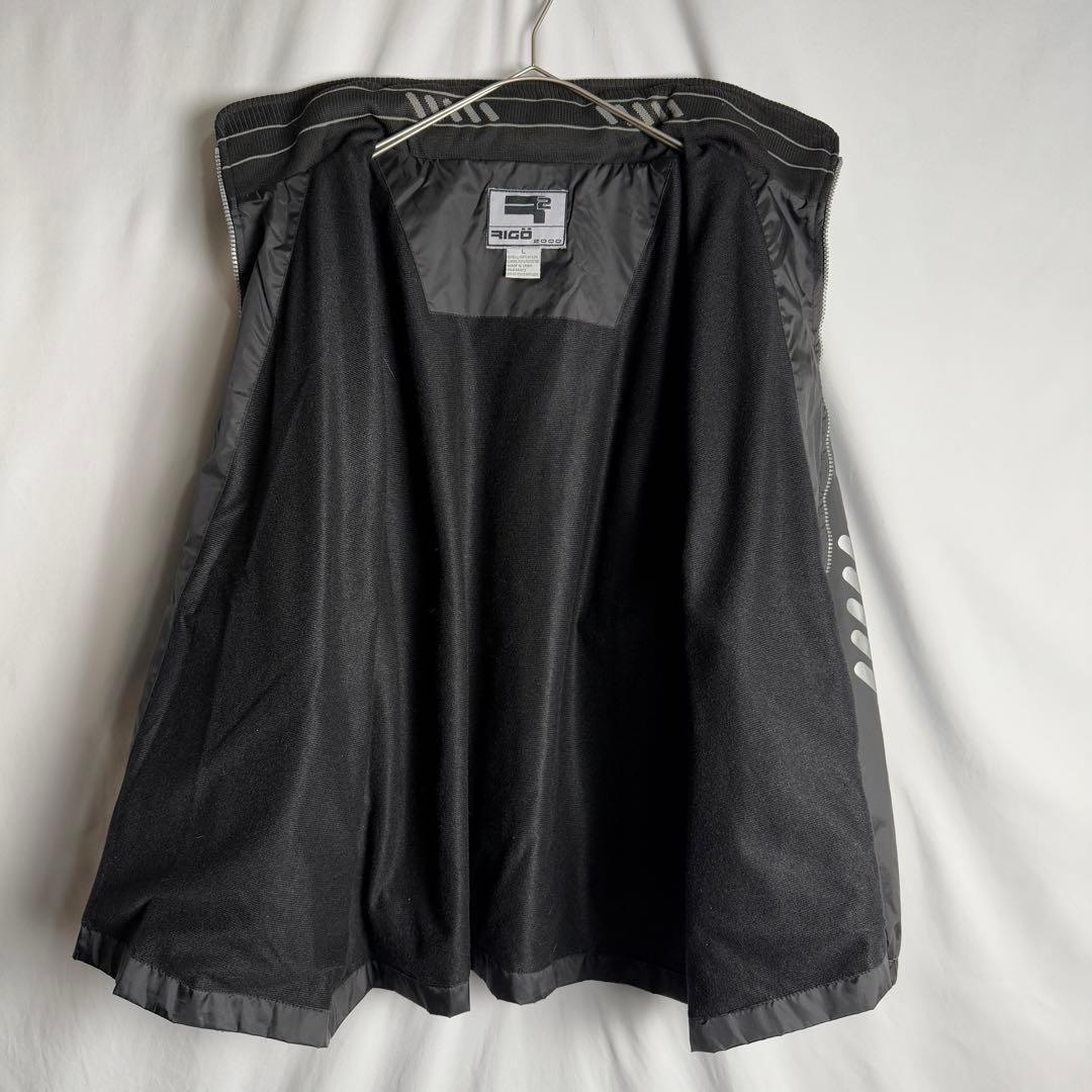 00s RICO2000 ナイロン セットアップ L ブラック 黒