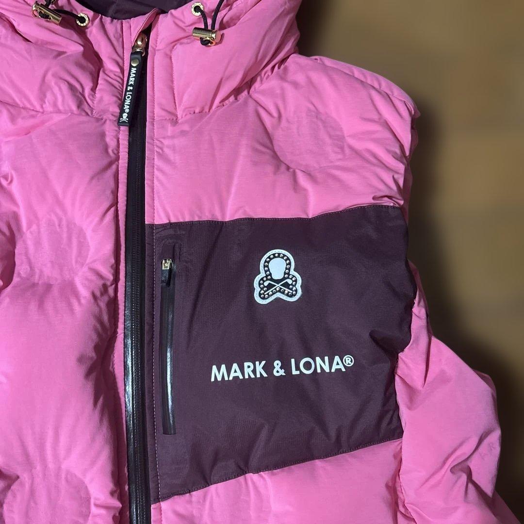 MARK & LONA ピンクダウンベスト美品XL