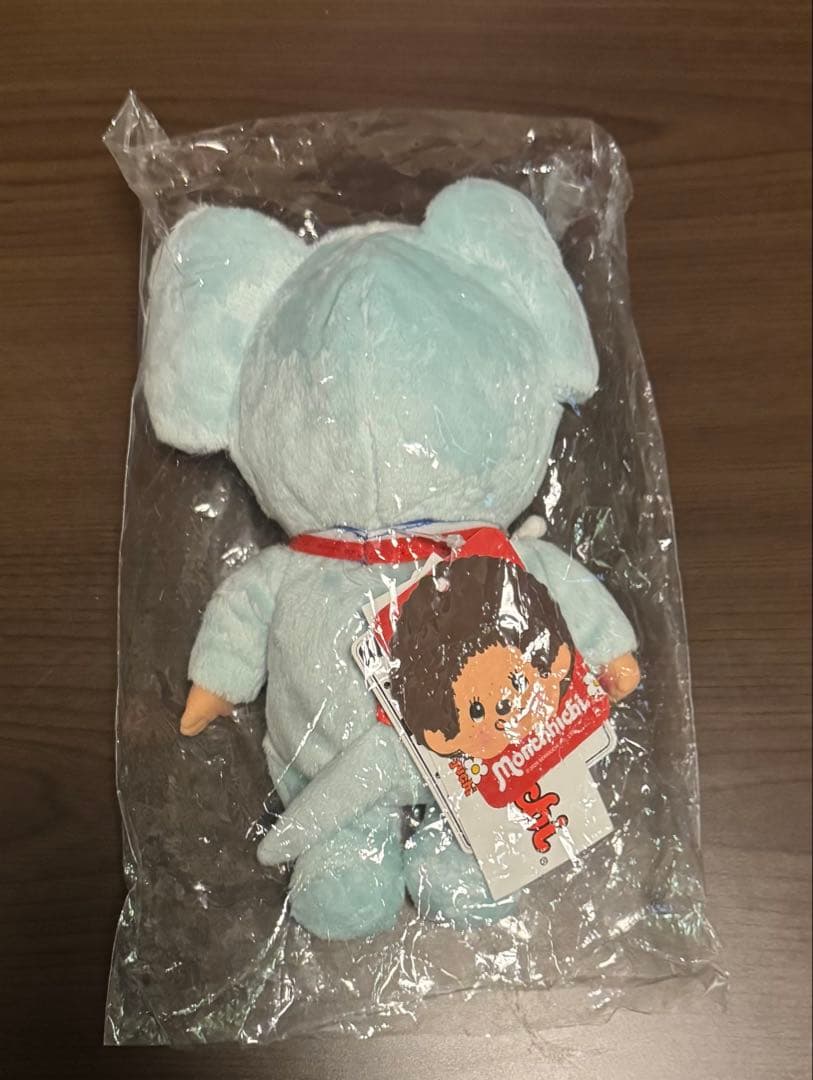 タイ限定 象モンチッチぬいぐるみ ブルー