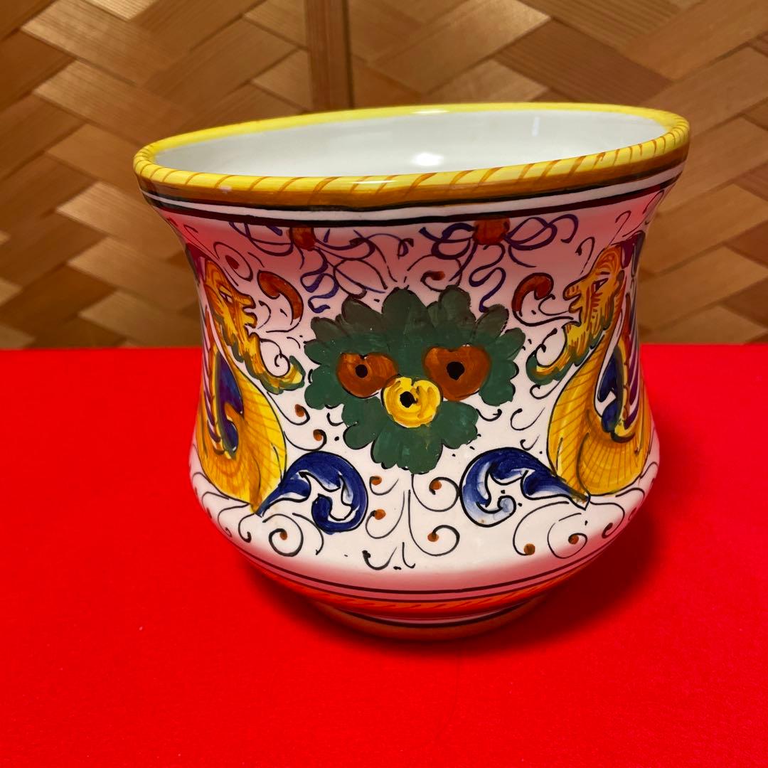 ♦︎【美品❤️水指】 茶道具　イタリア製　陶器　♦︎