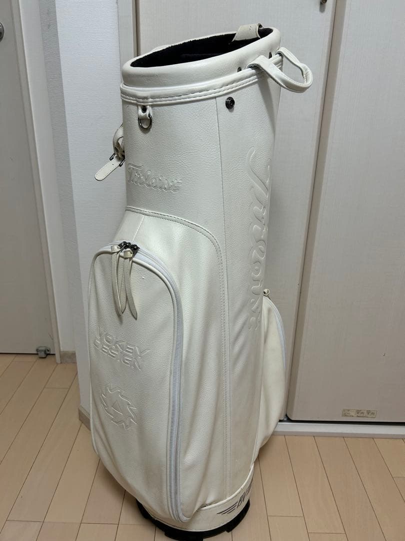 タイトリスト・ボーケイ限定モデルキャディバッグ（白）　CB6VW
