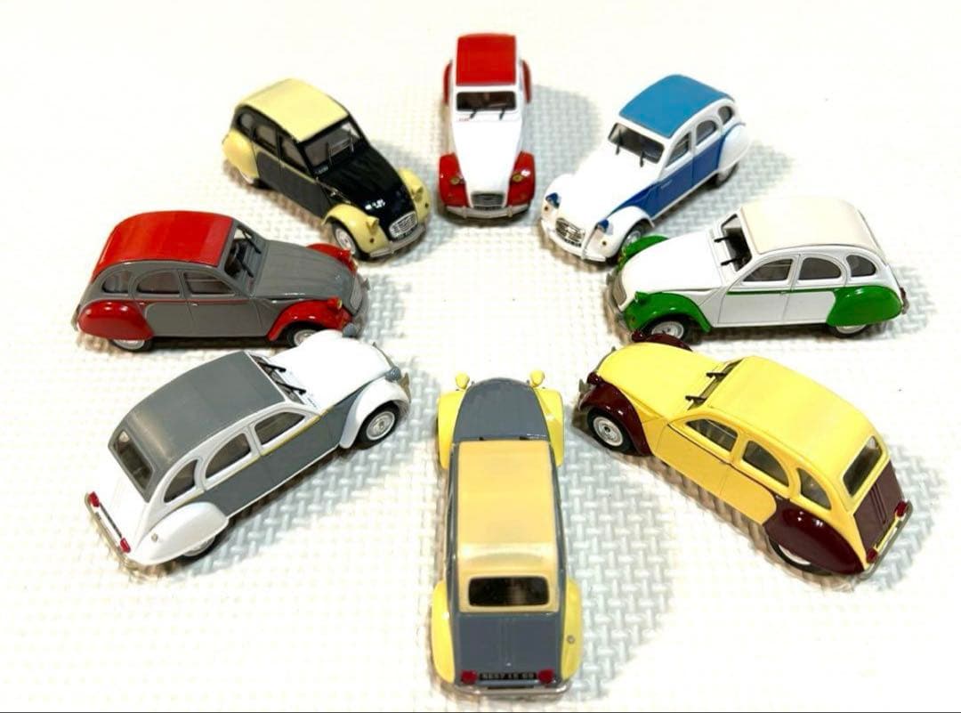 ノレブ 1/43 シトロエン2CVコレクション DOLLYバリエーションセット