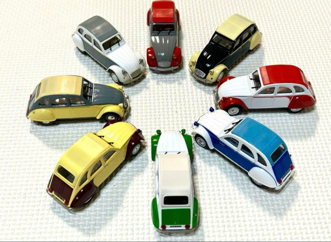 ノレブ 1/43 シトロエン2CVコレクション DOLLYバリエーションセット