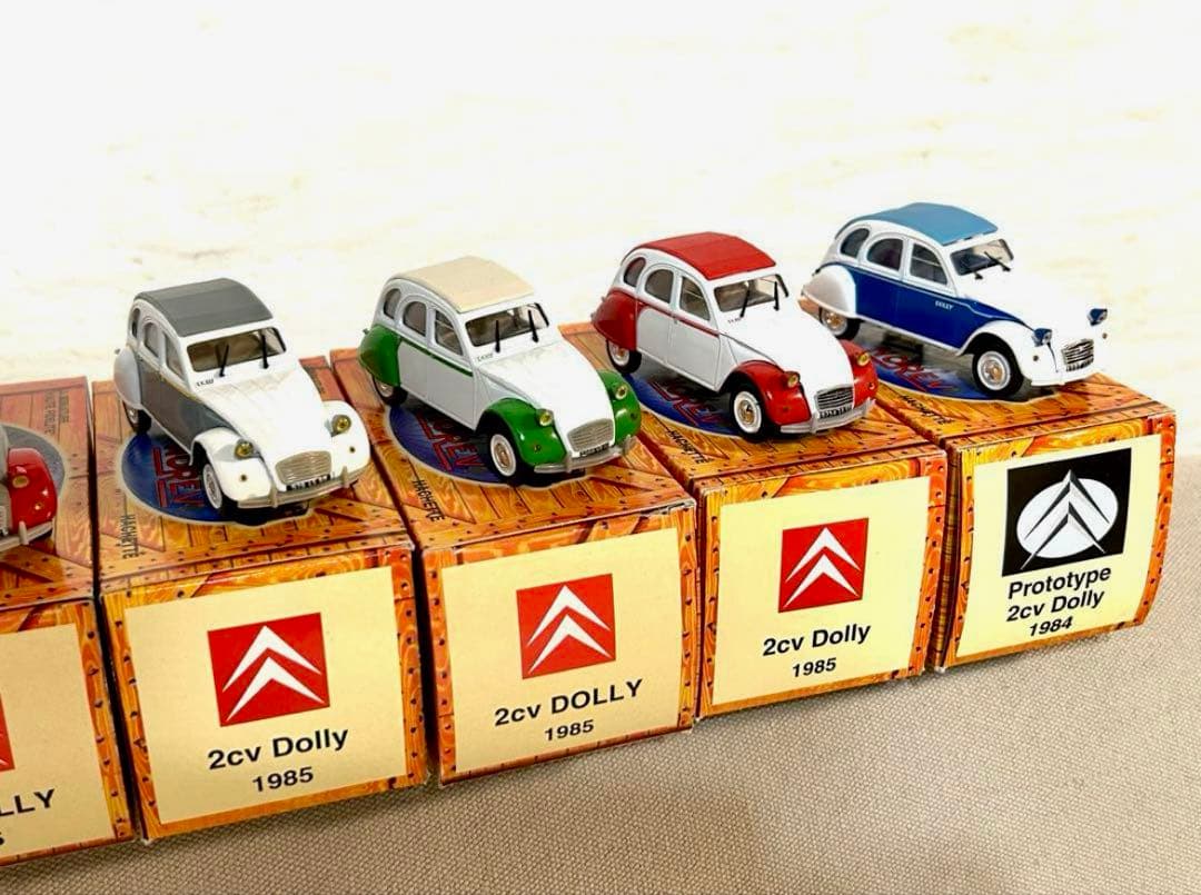 ノレブ 1/43 シトロエン2CVコレクション DOLLYバリエーションセット