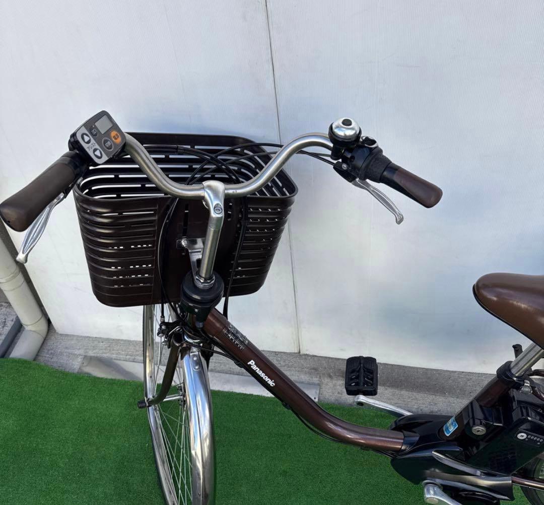 Panasonicパナソニック電動アシスト自転車26インチ 16Ah ブラウン